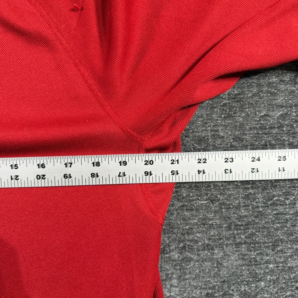 The North Face Flight Series Mens Red Quarter Zip Pullover Performance Top Large